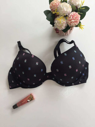 Imagen de Victoria's Secret  Negro con Logo Colores Push-UP.